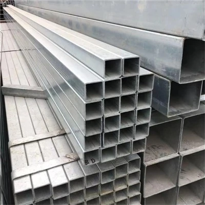 30x30x1.2mm galvaniserat stålkvadratrör